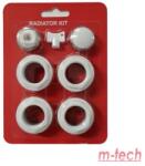 M-Tech fúrt dugó szett, jobbos-balos kötéshez (fúrt dugó, légtelenítő radiátor dugó, kulcs) 1"-1/2 (X2KT1.12)