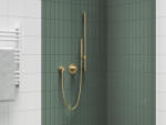 RAVAK Esőztető zuhanyfej köralakú 951.60GLB, Gold Brushed (X07P1239)