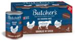 Butcher's Original Recipe in gravy Ízek keveréke zöldségekkel 6x400 g mártásban főtt marhahús, pulyka és csirke darabkák kutyáknak