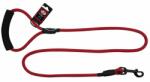 PET NOVA Nylon póráz fogantyúval, zsinór 120 cm / 1 cm, piros