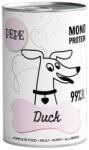 Paka Zwierzaka PEPE Duck 99% (kacsa) 400 g egyetlen fehérjét tartalmazó étel