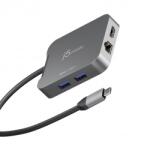 j5create Docking Station J5Create 4K60 Elite USB-C Travel Adapter JCD3191-N (JCD3191-N)