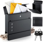 Humberg Levelek ládája 37x37x10, 5 cm antracit HM-863 (586300)