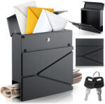 Humberg Leveleknek szánt postaláda 37x37x10, 5 cm antracit HM-862 (586200)