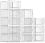 Euziel BOXIFY moduláris polc rekeszekkel, fehér LSP12SWT (EZ0095)