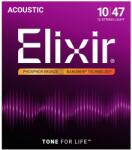 ELIXIR - Phosphor Bronze NanoWeb 10-47 Light 12 húros akusztikus húrkészlet