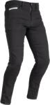 Oxford Blugi motociclisți crop OXFORD ORIGINAL APPROVED SUPER STRETCH JEANS AA SLIM FIT, negri (AIM110-404)