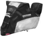 Oxford Husă pentru motocicletă Oxford Rainex cu compartiment pentru bagaje, negru-argintiu (AIM001-37) - motozem - 331,70 RON