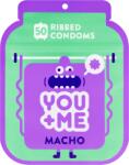 You&me MACHO - презервативы с гребешком (50 шт. )