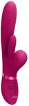 VIVE Kura - Thrusting G-Spot Vibrator with Flapping Tongue and Pulse Wave Stimulator - Pink