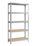 Intenso fém polc- 175 x 80 x 30 cm (5 polc)