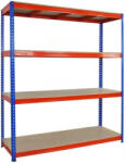 Intenso Heavy-Duty fém polc- 180 x 180 x 60 cm (4 polc) - miniwebshop