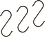 OYOY Cârlige Pieni 14, 5 cm, alamă bronz, 3 buc (L301106)