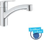 GROHE QuickFix Start - Mosogató csaptelep kihúzható zuhannyal, króm 1012400000 (1012400000)