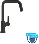 GROHE QuickFix Start - Mosogató csaptelep, matt fekete 1012422430 (1012422430)