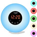 Adler Ceas desteptator cu simulare rasarit/apus Adler AD1916, radio FM, sunetele naturii, 6 culori