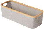 Quax Szürke szövet tárolódoboz Quax Stella 60 x 24 cm (65MM003)