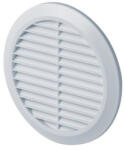  Awenta T42 kerek fali rács, rovarhálóval, fehér színben NA80