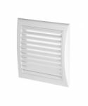  Awenta TL9 négyszögletes fali rács, 169X174 mm, rovarhálóval, fehér színben NA100