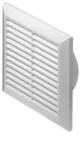  Awenta T61 négyszögletes fali rács 170X170, rovarhálóval, fehér színben NA100