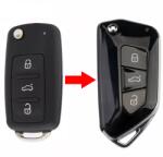  Volkswagen bicskakulcs átalakító 3 gombos (1020NEW)