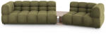 Cosmopolitan Design Canapea Sky cu tapiterie din catifea (COS_SET2R_184_F1_SKY6) Canapea