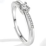 HARAHU ED-38457 Női gyűrű - Ezüst / Állítható KP38457