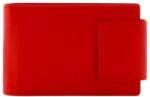 Sylvia Belmonte MS205 piros bőr női kártyatartó