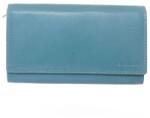 Gina Monti türkizkék női bőr pénztárca (3481 SK BLU)