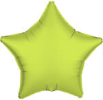 riethmüller Egyszínű csillag fólia lufi 18" 45cm Neon Sárga (LUFI223020)