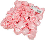  Polifoam rózsa fej virágfej habvirág 4 cm rózsaszín habrózsa