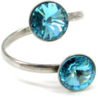 DUPLA VENUS gyűrű - 8 mm (light turquoise) (2021041047)