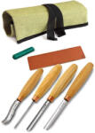 BeaverCraft Set dalti in forma de U pentru sculptura in lemn Beavercraft SC01, 6 piese (BVRCSC01) Dalta
