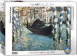 EUROGRAPHICS - Puzzle Manet: The grand Canal of Venice - 1 000 piese