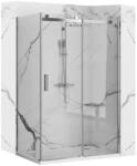 Rea Cabina de dus dreptunghiulara cu usa glisanta Rea Nixon 90x120 crom dreapta (KPL-00420)