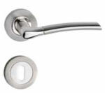 Leziter Króm-inox körrozettás BB kilincs (KILINCS-KROM-INOX)