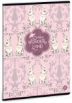 Ars Una Wonderland Rabbits A/5 40 lapos kockás füzet (93149440)