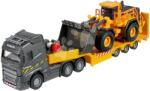Majorette Camion cu încărcător Volvo FH16 Truck & Wheel Loader Majorette 35 cm lungime de la 3 ani (MJ3726002)