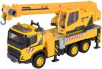 Majorette Mașinuță de construcție cu macara Volvo Truck Crane Majorette metalică lungime 22 cm (MJ3723006)