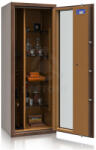 ISS ISS Luzern WF Vitrina 55612.52 NUT E Exkluzív fegyverszekrény üvegajtóval