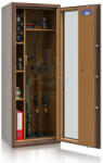ISS ISS Luzern WF Vitrina 55610.52 NUT E Exkluzív fegyverszekrény üvegajtóval