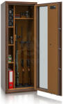 ISS ISS Luzern WF Vitrina 55610.51 S NUT K Exkluzív fegyverszekrény üvegajtóval