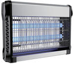 V-TAC Elektromos rovarcsapda, UV fénycsővel (2x10W) slim, fekete-ezüst ( 11180)