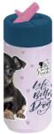 DERFORM Cleo és Frank kutyás kulacs 330 ml - Nap Time
