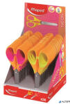 Maped Olló, display, iskolai, 13 cm, MAPED "Soft Neon", vegyes színek (464401) - alter