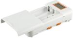 Jupio univerzális akkumulátor gyorstöltő Li-ion + AA + USB gyorstöltő USB-C csatlakozóval (World (LUC0065)