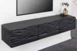 Gavrilla Design függő TV asztal Gavrilla 160 cm fekete mangó