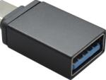 mobilNET adaptor OTG USB / USB-C, Negru