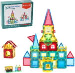 Magplayer Set de constructie magnetic 3D - 103 piese (EDUC-MPL2-103) Jucarii de constructii magnetice