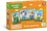 Dodo Set magnetic - Calatorie cu trenul (EDUC-DO200254) Jucarii de constructii magnetice